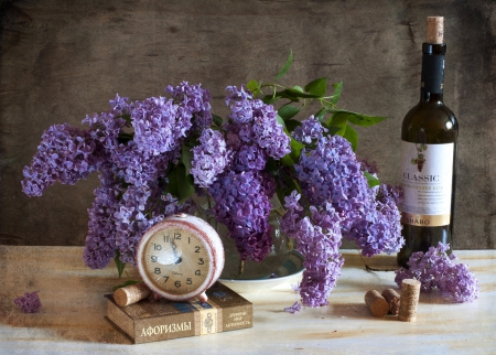 * Lilaks * - flower, flowers, life, still, nature, lilacs