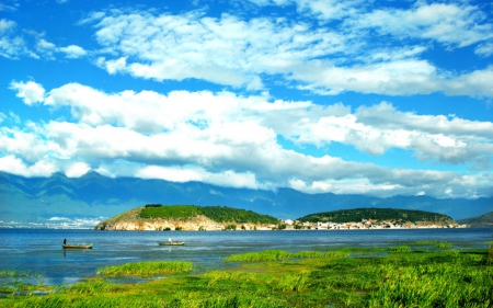 Beautiful island - sky, nature, landscape, island