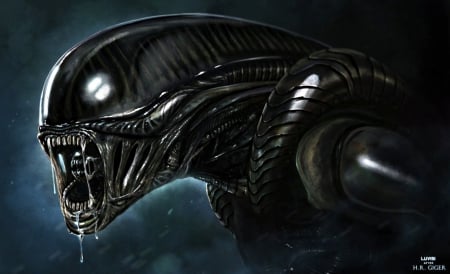 Alien - monster, shines, 1979, hrgiger