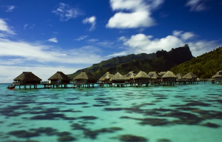 * Moorea Lagoon * - ocean, lagoon, nature, beach