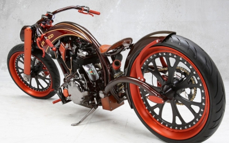 wildside chopper - harley, chopper, motorcycle, bike