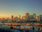 muttart conservatory gardens in edmonton hdr