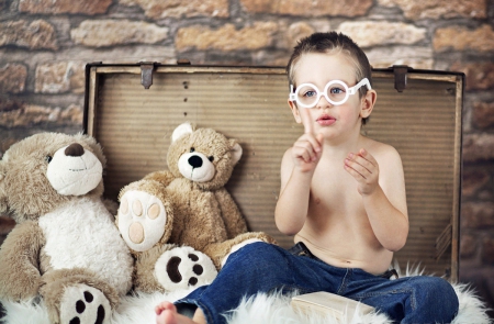 â™¥ - cute, toys, boy, suitcase