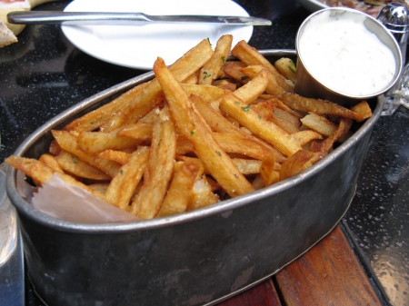 frites al fresco - yummy, cooking, food, dinner