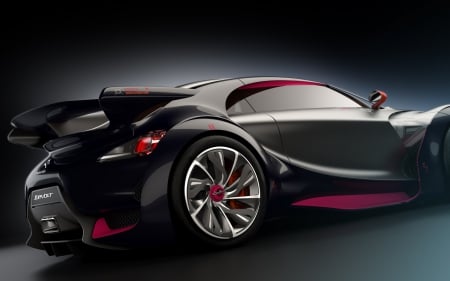 Citroen SURVOLT - Citroen SURVOLT, Red, Black, Wheel, Cars, Citroen, Tehnology, Amazing