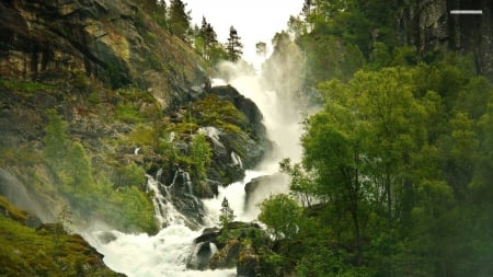 Waterfall-Casm - entertainment, waterfalls, nature, other