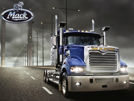 MACK THE OLDEST AMERICAN COMPANY TRUCK - semi truck, sema show, sport truck, socal customs