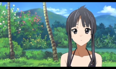 Mio - nice, female, black hair, mio, k-on, anime  girl, pretty, mio akiyama, anime, scene, akiyama, scenic, girl, long hair, lovely, scenery, kon, sweet, akiyama mio