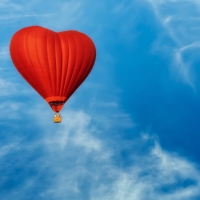 Hot air heart