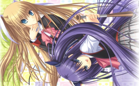 Rivals - Sasagami, Anime, Wall, Saya, Beauty, Rivals, Game, New, Little Busters EX