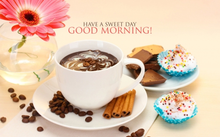 Have a Happy Day - Good Morning, Wishes, Happy Day, Coffee