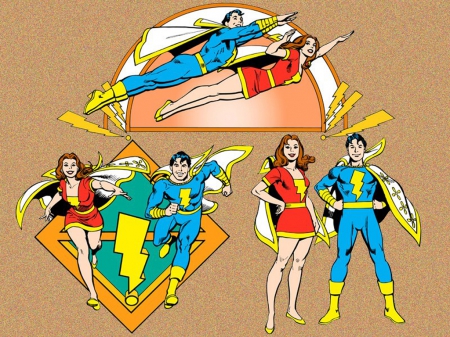 Mary Marvel And Captain Marvel jr - Mary Marvel, Comics, DC Comics, Superheroes, Captain Marvel