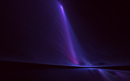 Northern Auroras - wp, purple, northern auroras, abstract