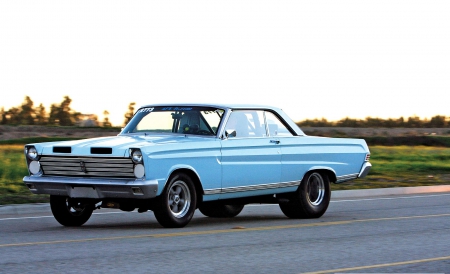 1965-Mercury-Comet - Comet, Pro Street, Blue, Classic