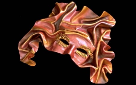 Unique Mask V  - abstract, mask, photography, fashion, photo, wide screen