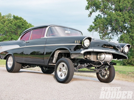 1957 Chevrolet Gasser - cars, chevy, custom, hot rod