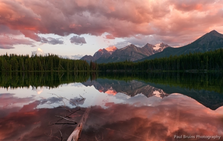 * Beautiful sky reflection * - sky, lake, nature, reflection