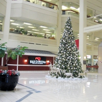 Mall at Christmas in Toronto Ontario Canada