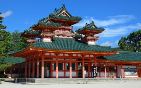 Kyoto - japan, shrine, japanese, old, kyoto, temple