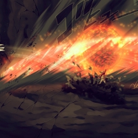 Sage Art: Lava Release Rasenshuriken