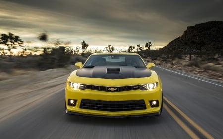 2014 Chevolet Camero - Cars, Yellow, Camero, 2014