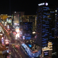 South Las Vegas Strip at Night 2