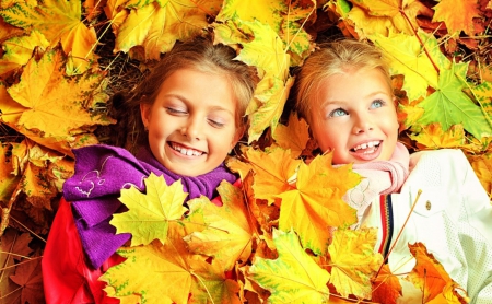 Autumn Time - sweet, autumn, cute, happy