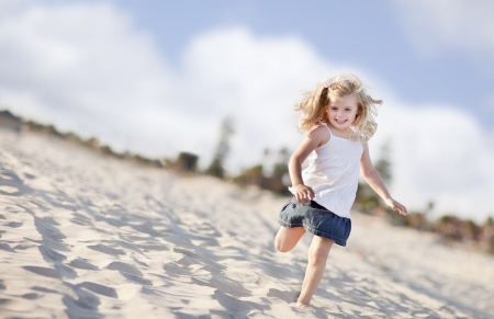 :) - beach, sweet, cute, playing