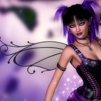 purple fairy