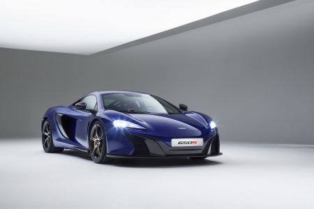 2015-Mclaren-650s - sports car, dk blue, 2015, mclaren