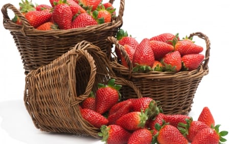 * Strawberries * - food, fresh, nature, fruits