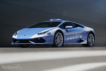 2015 Lamborghini Huracan LP610-4 Polizia - liht bar, sports car, police, lambo