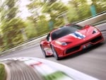 Red 458 Ferrari