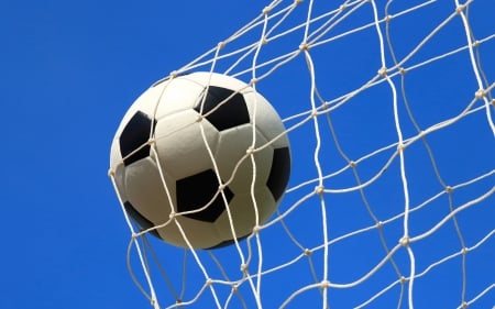 ♥ - black, football, white, rope, blue, ball