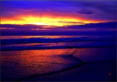 Playa desierta - pasion, color, vista, playa