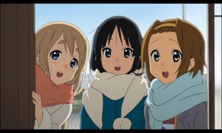 Hey There :) - pretty, tainaka ritsu, anime, female, team, ritsu tainaka, long hair, akiyama mio, happy, k-on, short hair, group, hort hair, mugi, friends, nice, kotobuki tsumugi, akiyama, anime girl, tainaka, kon, girl, lovely, sweet, ritsu, smile, tsumugi, kotobuki, mio akiyama, mio