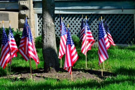 Bless The Fallen - memorial day, american flag, patriotism, Bless The Fallen, flag