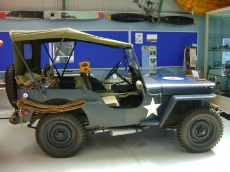 military jeep - military, old, museum, jeep