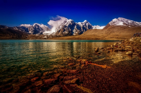 Sacred Lake - fun, nature, lake, cool, mountain