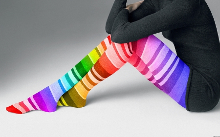 Rainbow Stockings