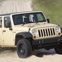 JEEP WRANGLER WAR IN THE SAND