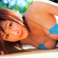 hot,sexy,cute,actress,blue bikini,Risa Shimamoto