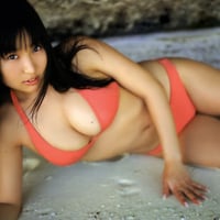 hot red bikini,cute,sexy,Saor Yamamoto