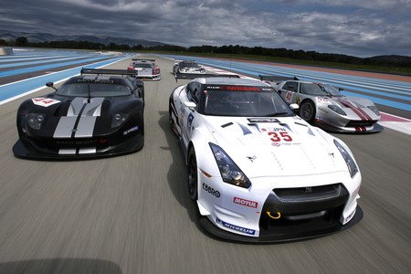 FIA GT 2009 - gt, gtr, ford, nissan