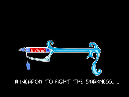 Foster's key blade - foster, fosters home for imaginary friends, keyblade