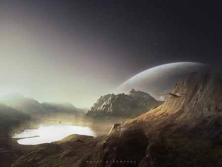 Mount Richmoore - jeff, michelmann, planet, richmoore, mount, gucken, space, planets, universe