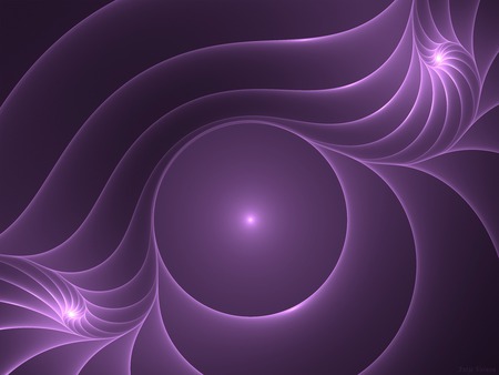 The Day We Met (Purple) - colors, abstract