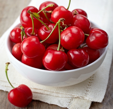 â™¥Cherryâ™¥ - fresh, sweet, cherry, plate