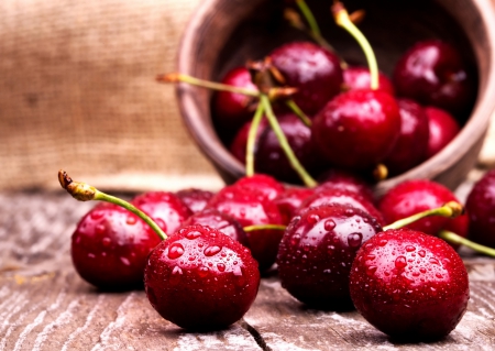 ♥Cherry♥ - berries, fresh, sweet, cherry