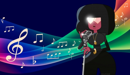 Sing Garnet - garnet, cartoons, tv series, steven universe, cartoon network